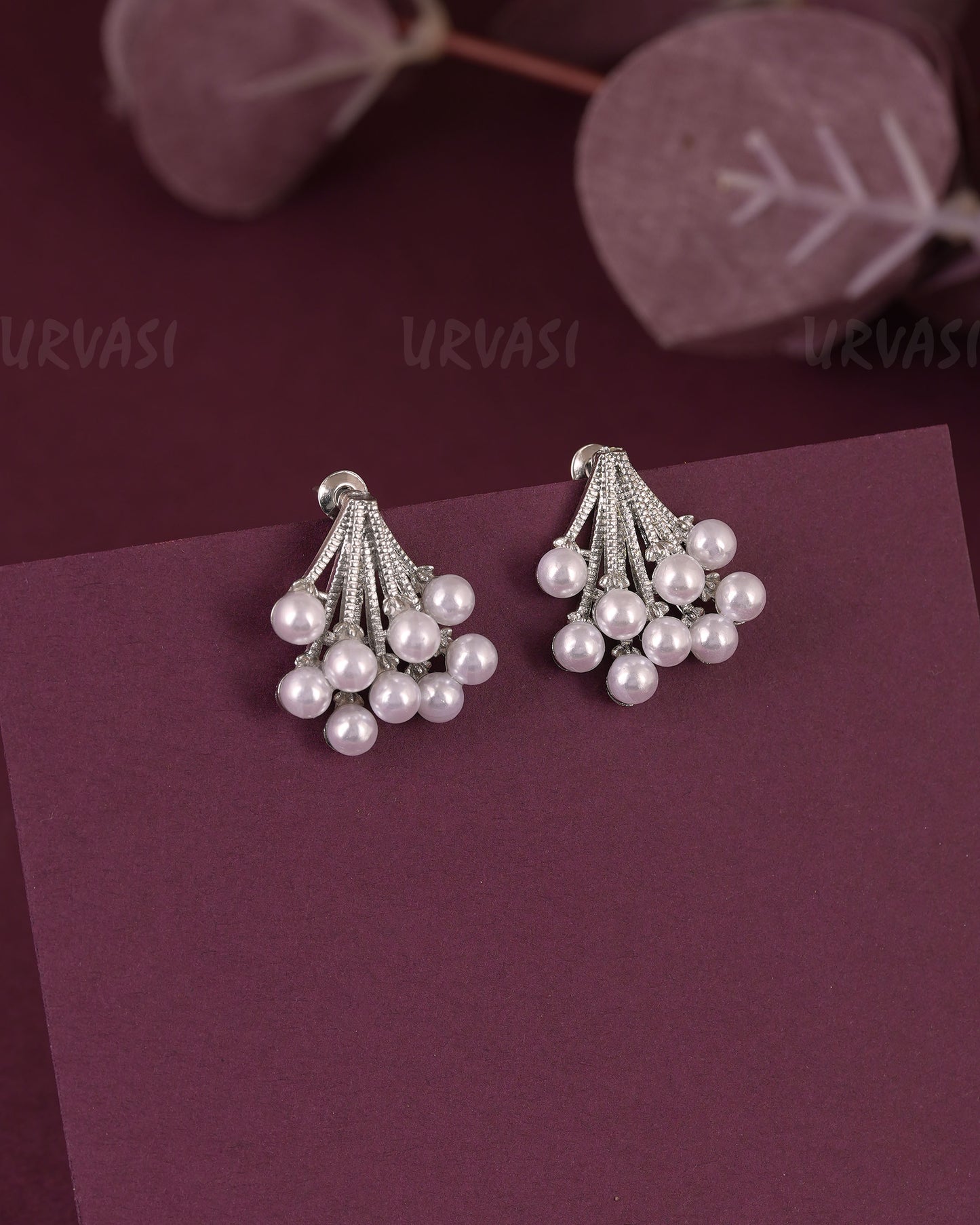 Cluster Pearl Earring ER  1240