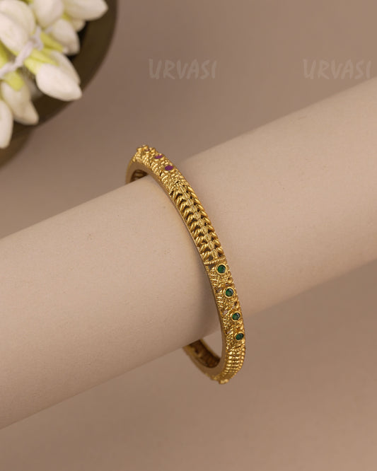 Gold-Toned Traditional Bangles  BA 491