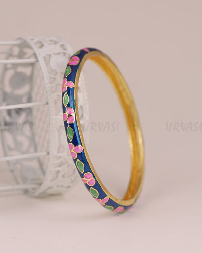 Gold-Enamel Meenakari Bangles BA 506