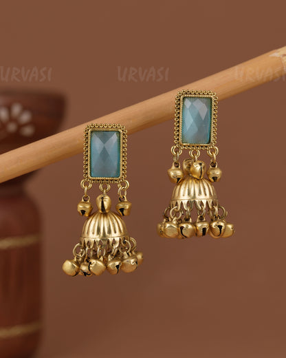 Gold-Toned Kashmiri Ghungroo Earring ER 1218