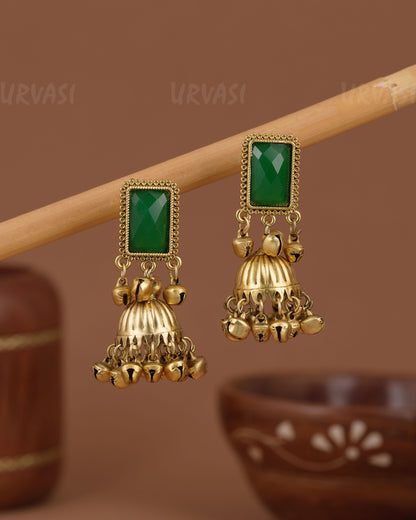 Gold-Toned Kashmiri Ghungroo Earring ER 1218