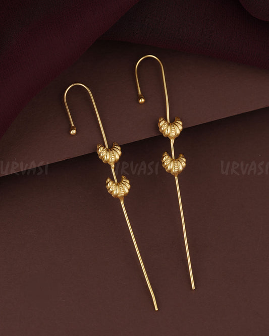 Gold-Toned Ear-Cuff Earring ER 1210