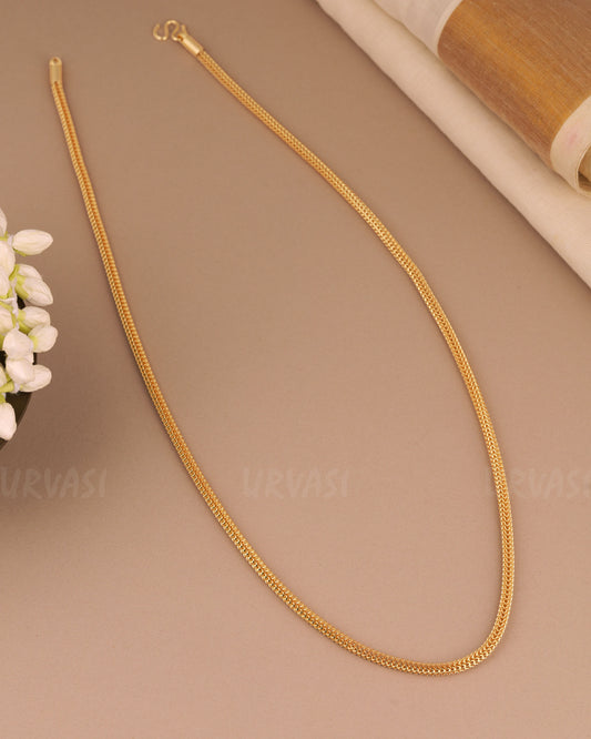 Gold-Toned  Fox-Tail  Mala MA  163