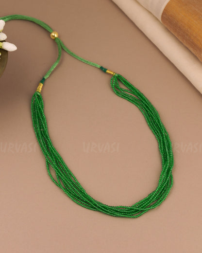 Natural Beaded Layered  Mala  MA  154