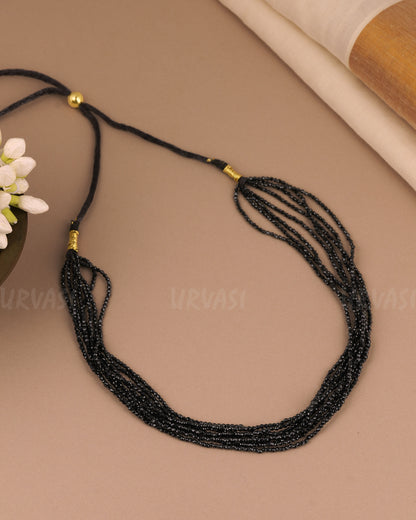 Natural Beaded Layered  Mala  MA  154
