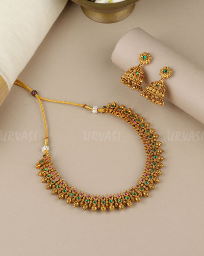 Gold-Toned  Non-Idol Necklace  1872