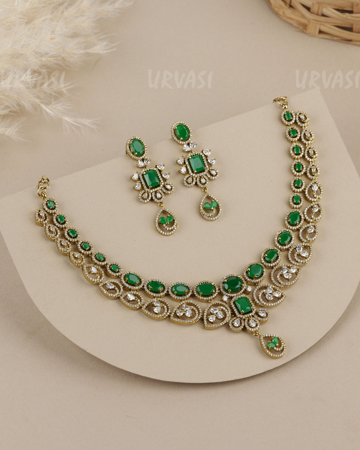 Premium-Victorian  Two-Layer  AD Necklace 1924