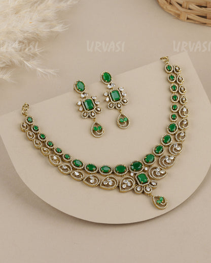 Premium-Victorian  Two-Layer  AD Necklace 1924