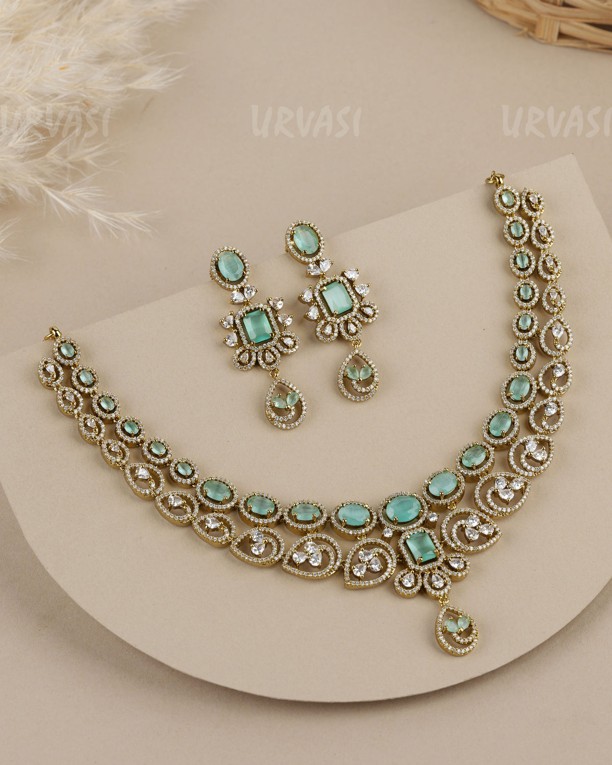 Premium-Victorian  Two-Layer  AD Necklace 1924