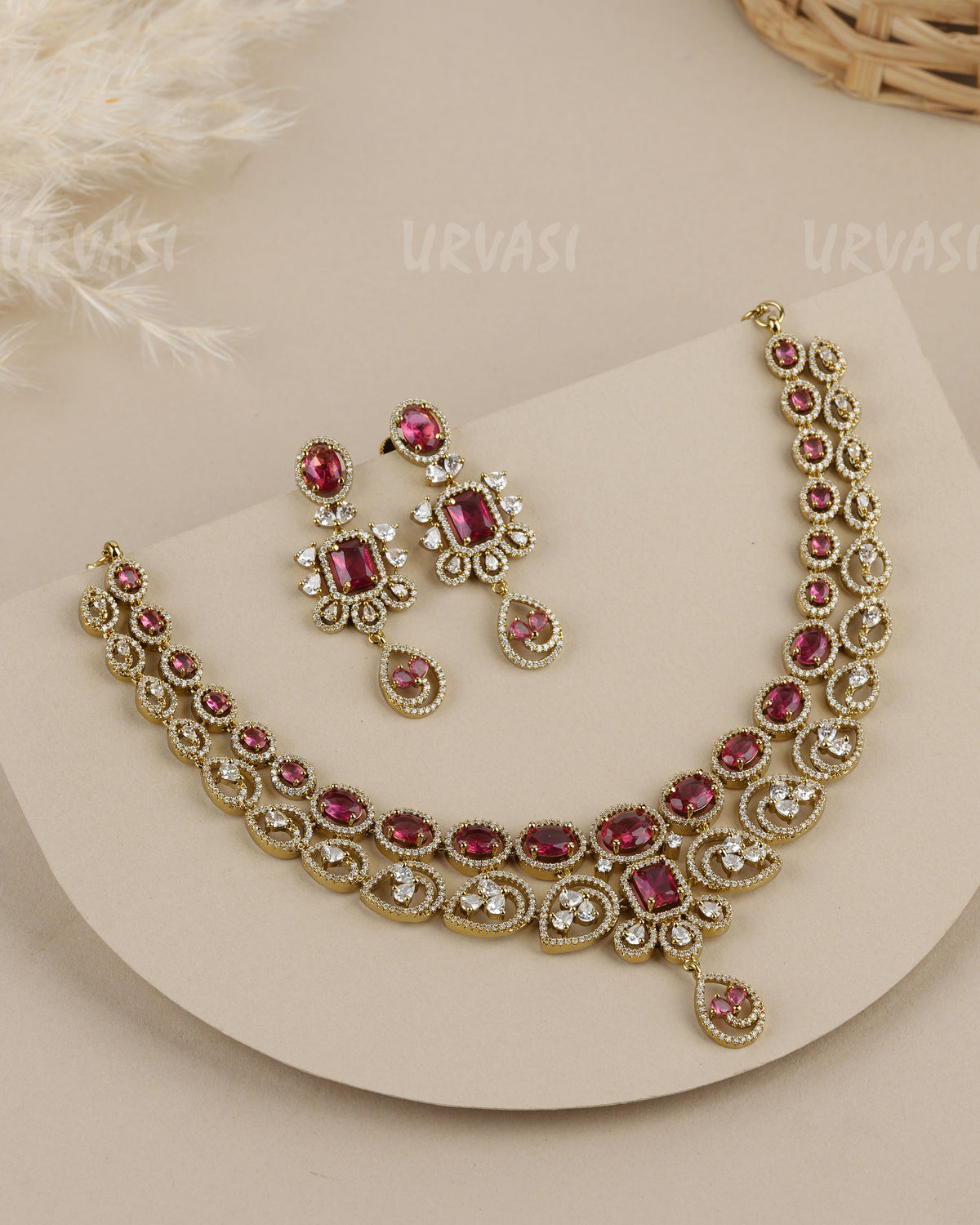 Premium-Victorian  Two-Layer  AD Necklace 1924