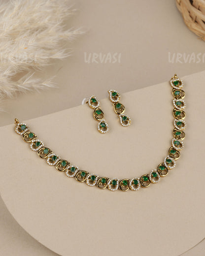 Mehendi Polish  Mango AD Necklace 1920