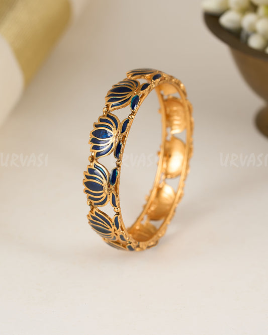 Neelambari Lotus Bangle BA 248
