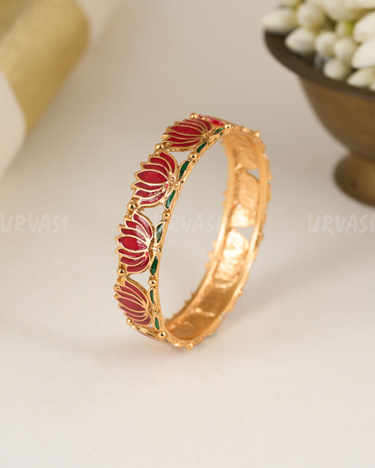 Shringar Lotus Bangle BA 252