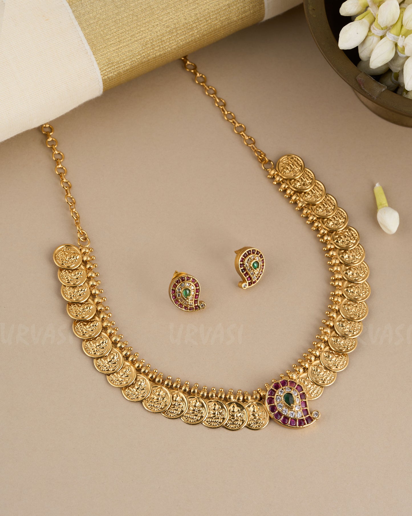 Kaashu Mala With Mango Pendant Necklace 899