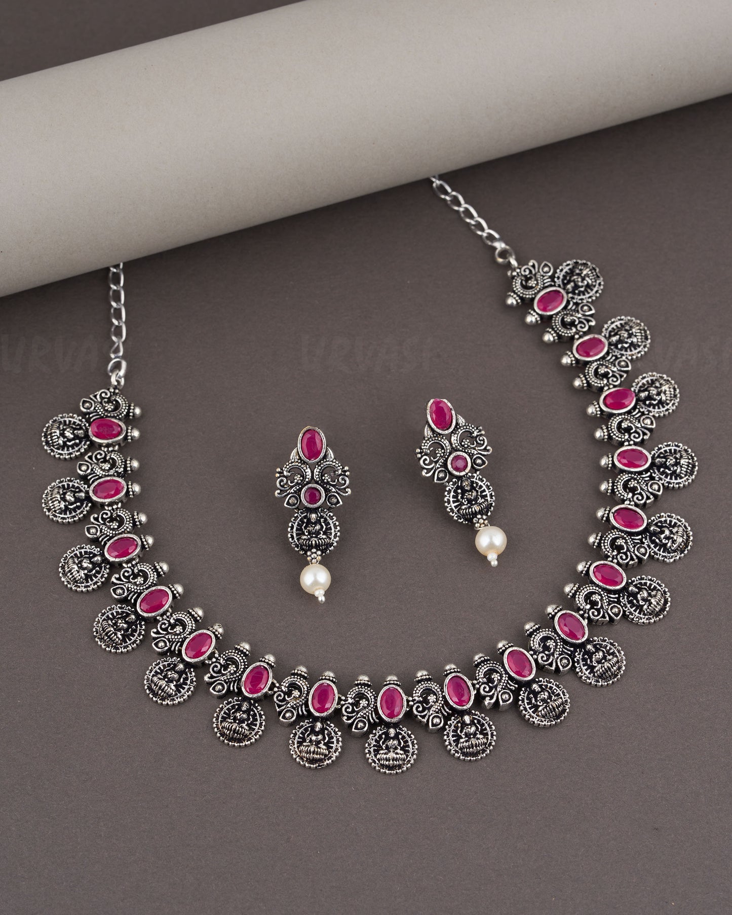 Black Metal Necklace 980