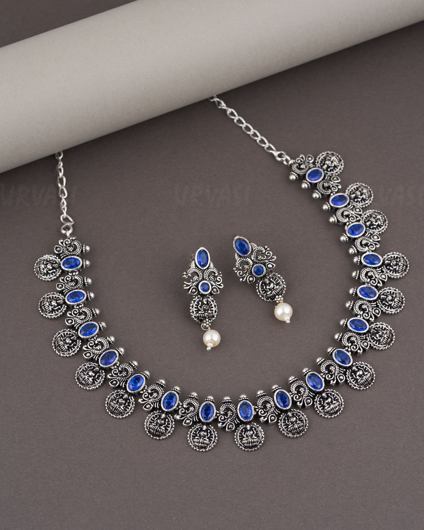 Black Metal Necklace 983