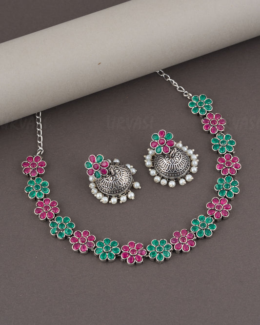 Black Metal Necklace 990
