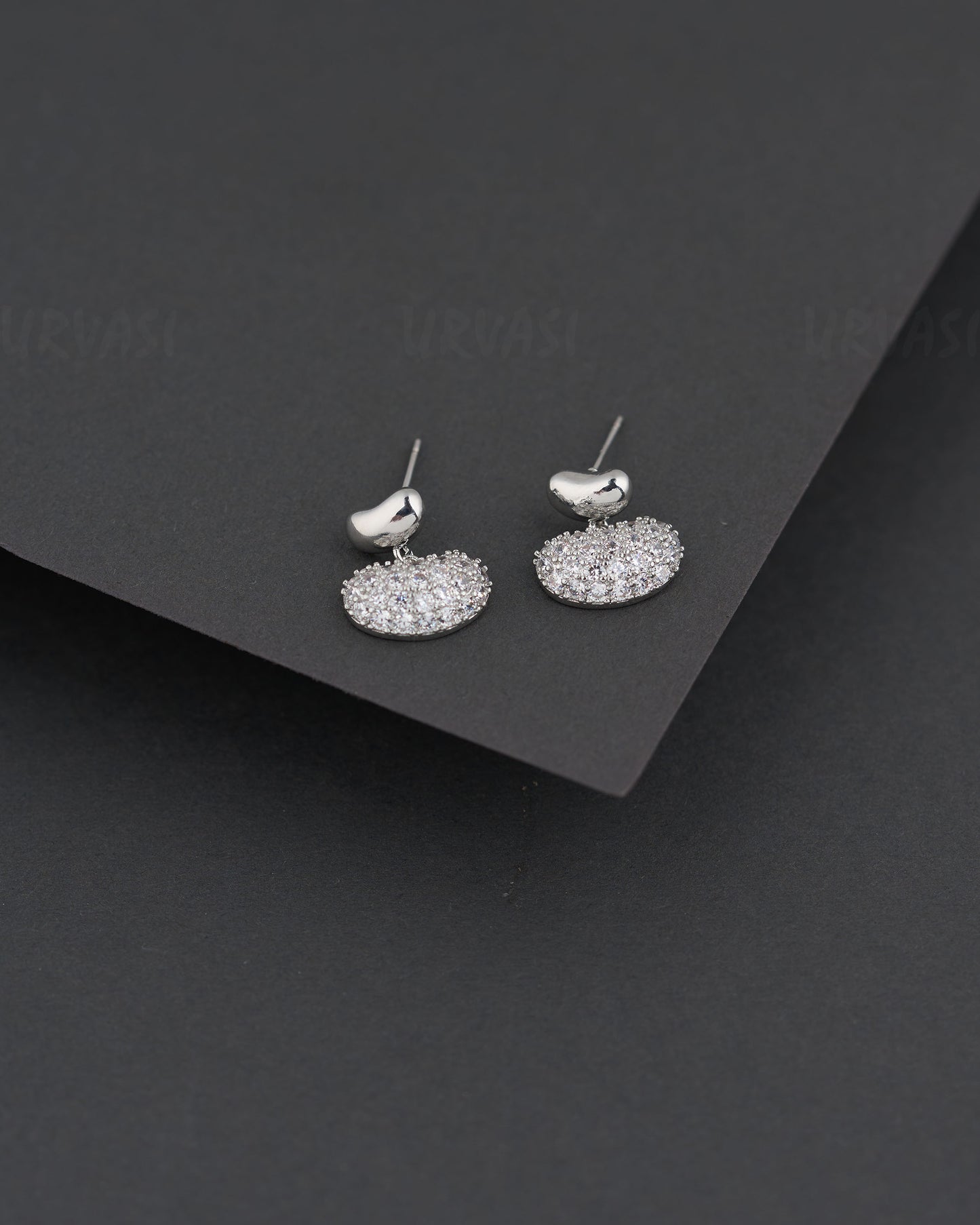 Rhodium Polish Trendy Imported Earring ER 53