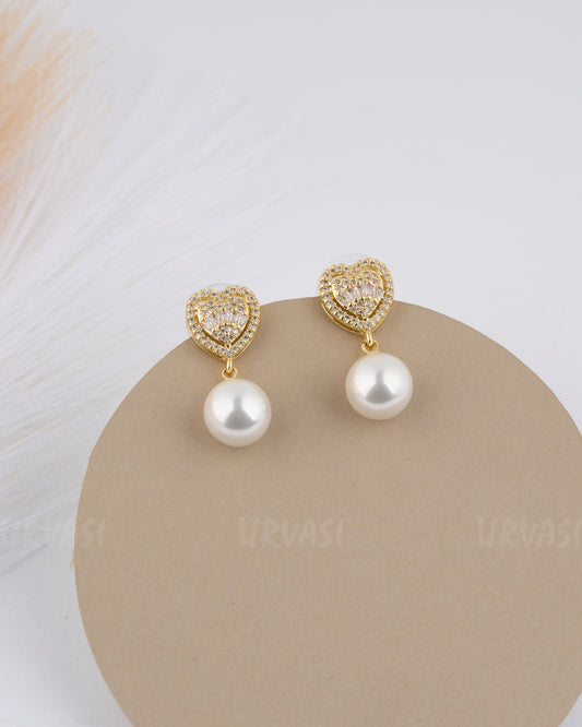 Gold Polish Trendy AD Imported Earring ER 59