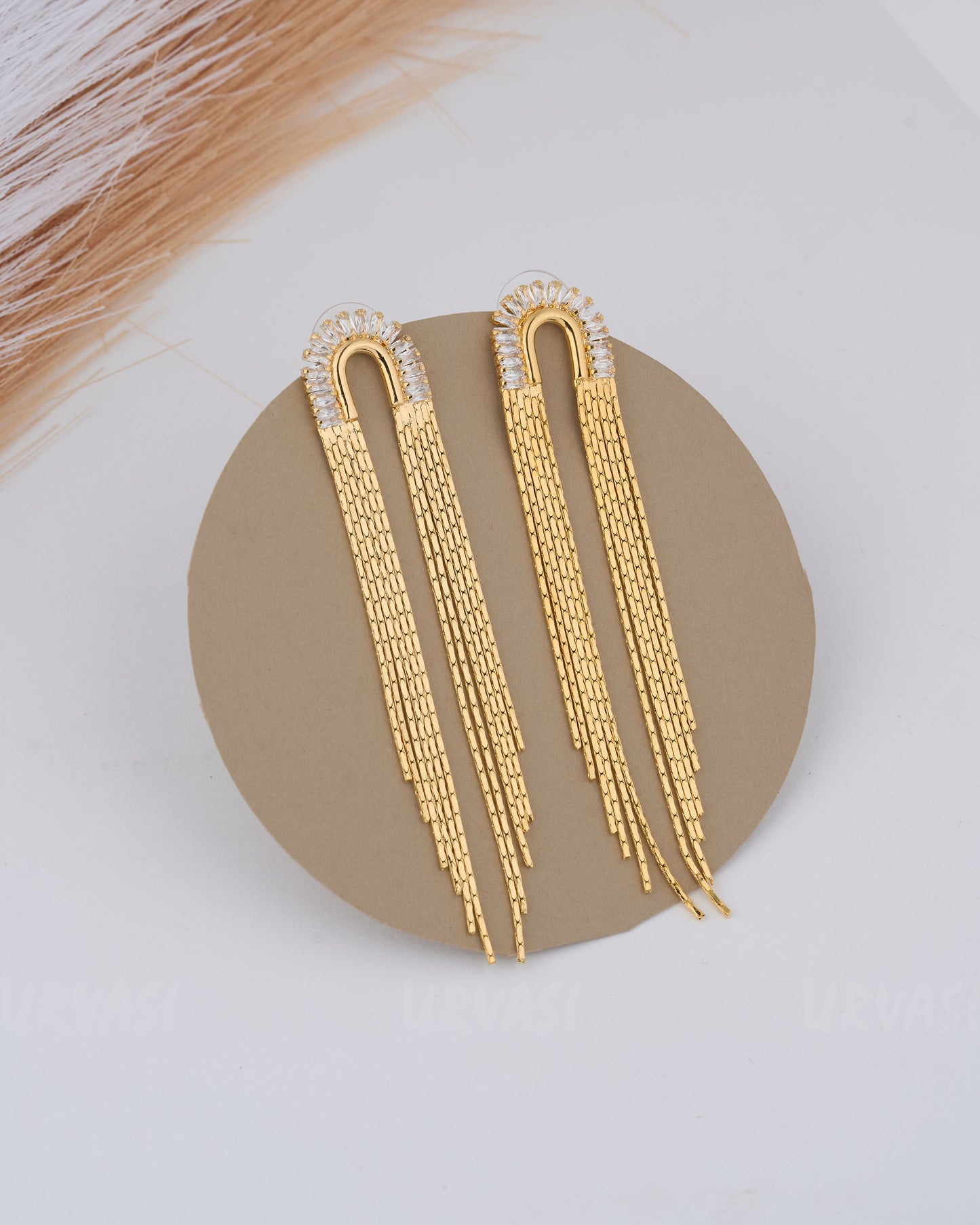 Gold Polish Imported Earring ER 76