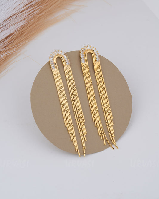 Gold Polish Imported Earring ER 76