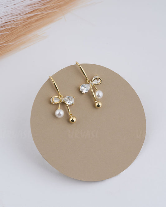 Gold Polish Trendy Imported Earrings ER 232