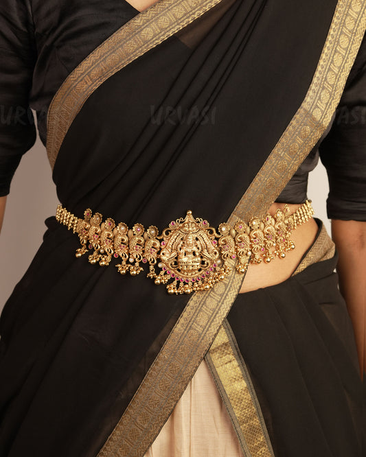 Premium Lakshmi Idol Hip Chain HC 54