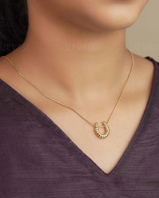 Gold-Polish Simple Chain  SC 76