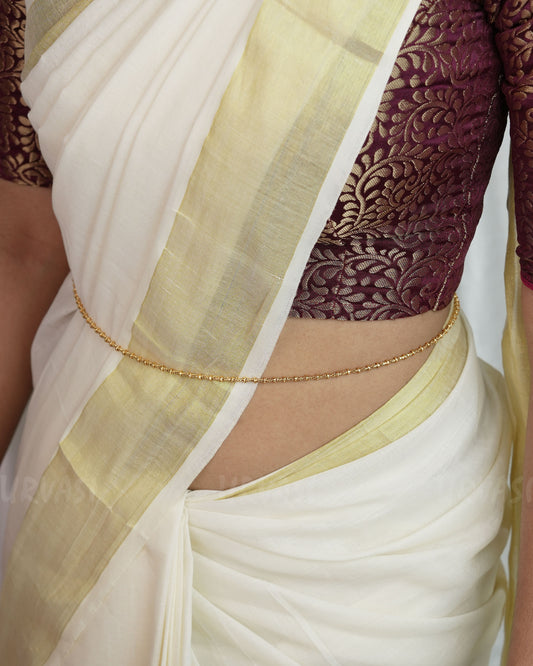 Gold-Toned Simple Hip Chain HC 63