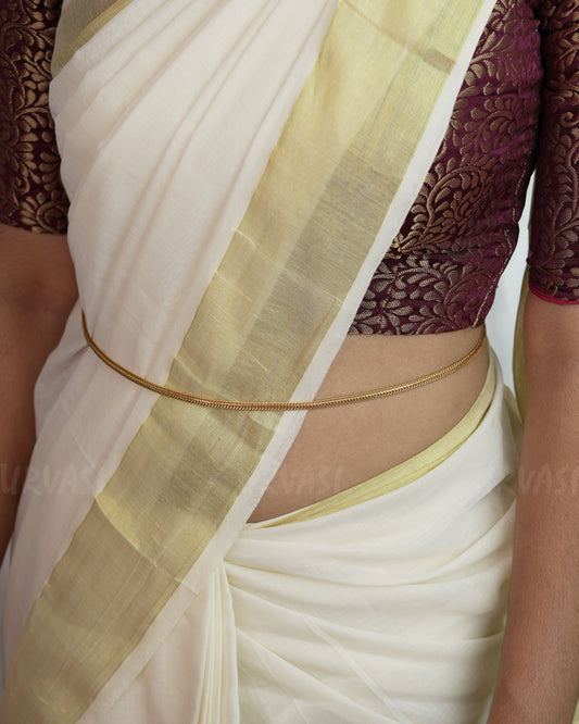 Gold-Toned Simple Hip Chain HC 71