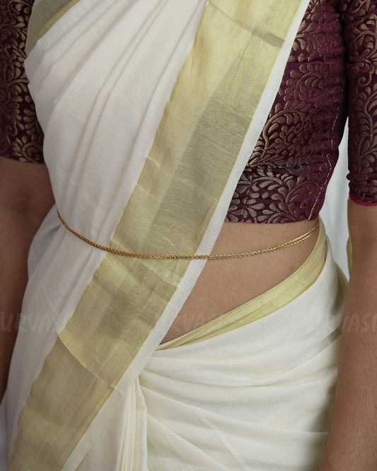 Gold-Toned Simple Hip Chain HC 72