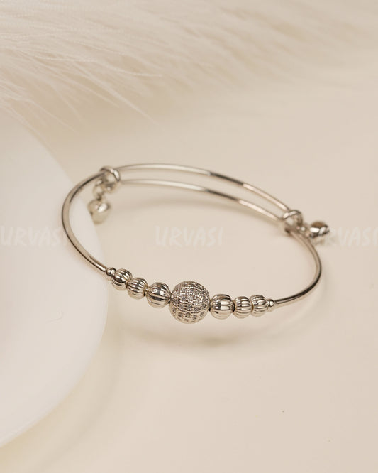 Rhodium Polish AD Bracelet bangles BA 368