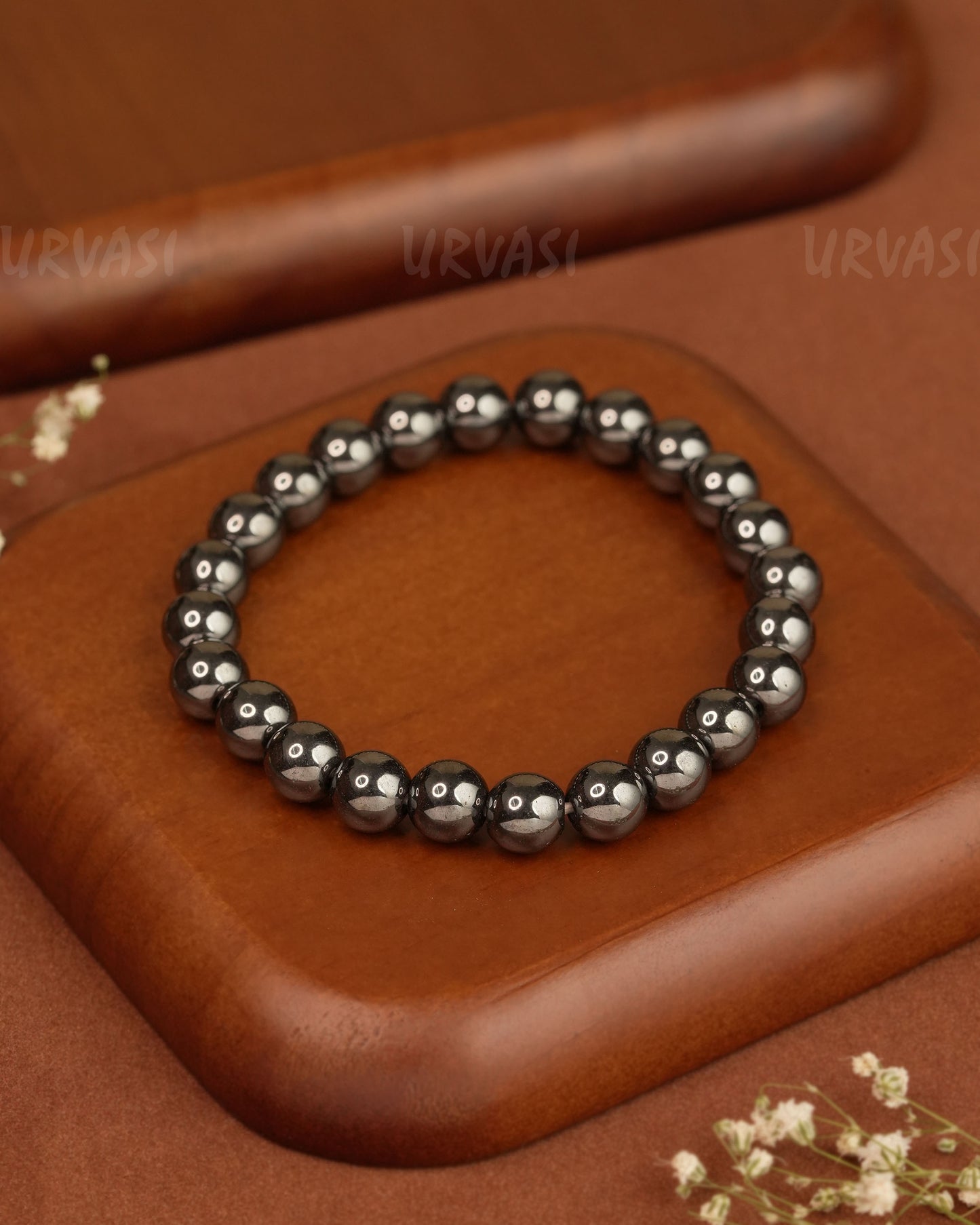 Hand-Made Precious Hematite Bracelet BR 06