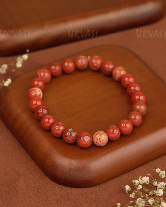 Hand-Made jasper Gemstone Bracelet BR 15
