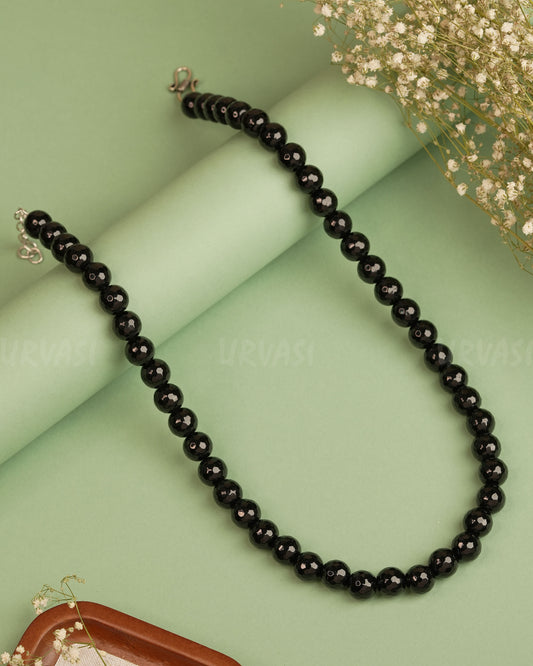 Black Onyx S-hook Closure Long Mala Ma 068