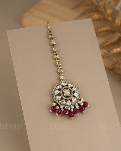 Mehendi Polish Kundan  and Polki Chutty CH 87