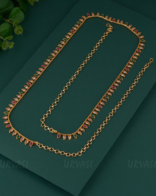 Gold-Toned Mango Hip Chain HC 85