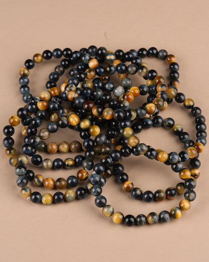 Hand-Made Tiger's Eye Stretchable Bracelet BR 124