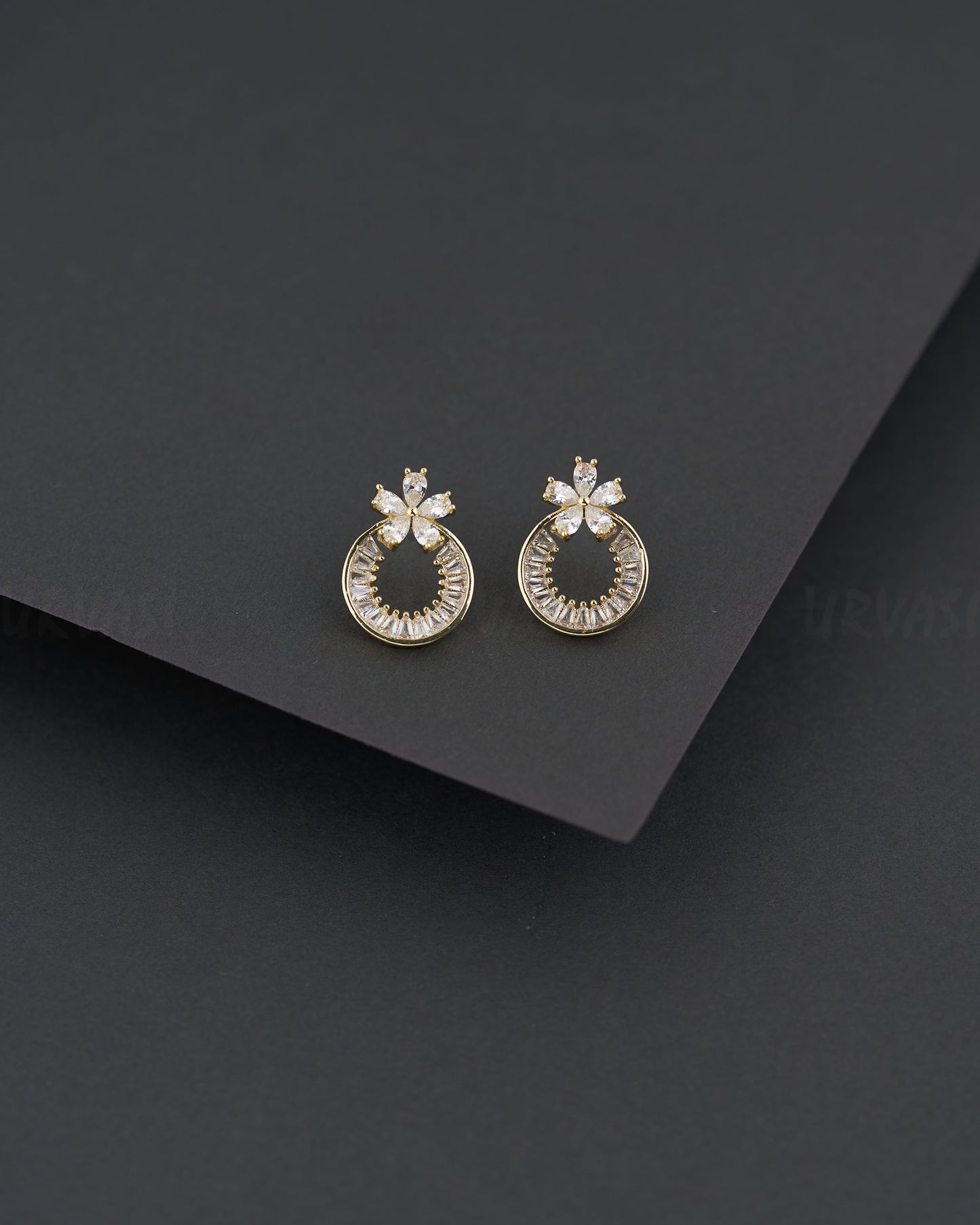 Gold Polish Imported Earring ER 52