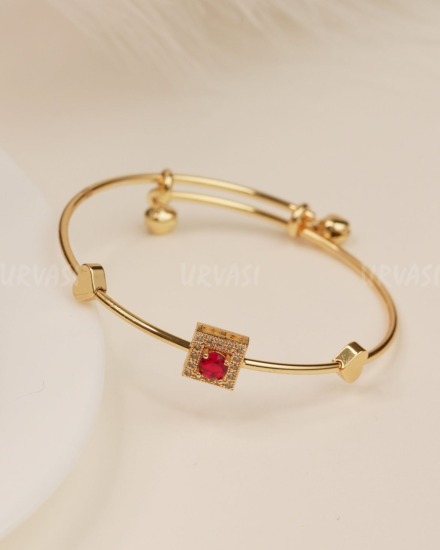 Gold-Polish AD Bracelet bangles BA 364