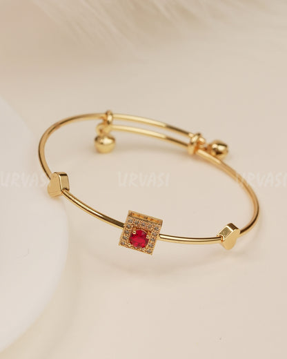 Gold-Polish AD Bracelet bangles BA 364