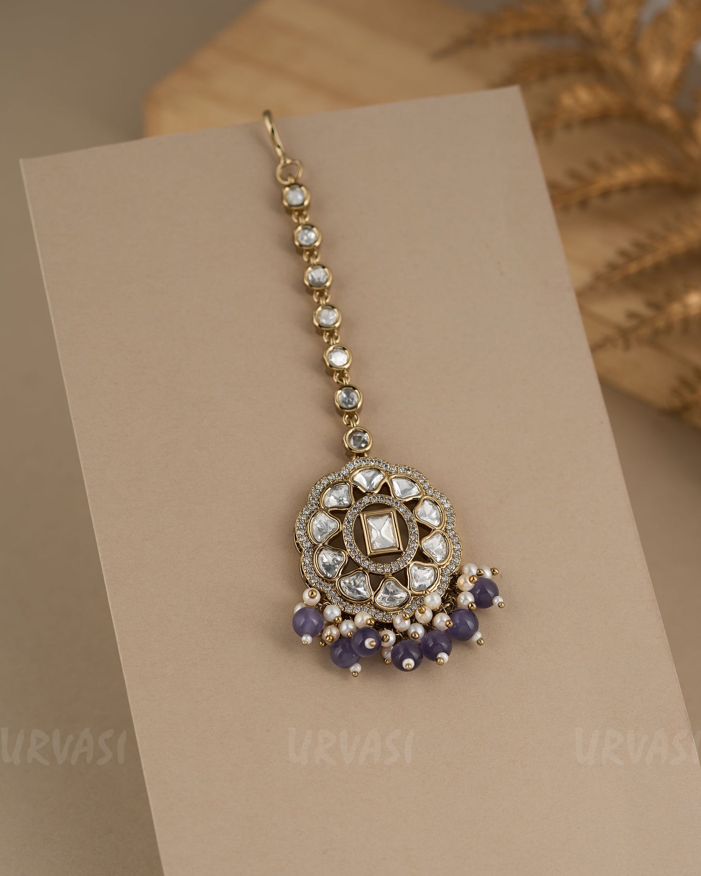 Mehendi Polish Kundan  and Polki Chutty CH 87