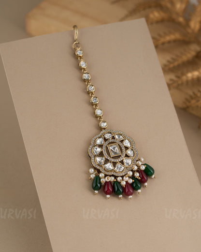 Mehendi Polish Kundan  and Polki Chutty CH 87