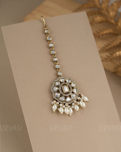 Mehendi Polish Kundan  and Polki Chutty CH 87