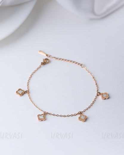 Rose-Gold Polish Anti-Tarnish Bracelet BR 30