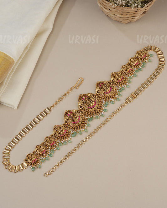 Premium Lakshmi Hip Chain With Tessels HC 98