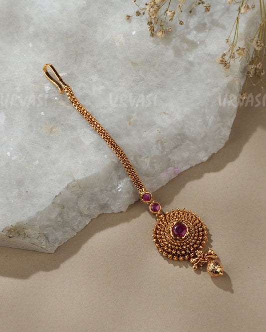 Gold -Toned Floral Chutty CH 184