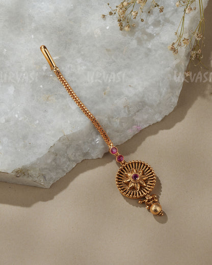Gold -Toned Floral Chutty CH 179