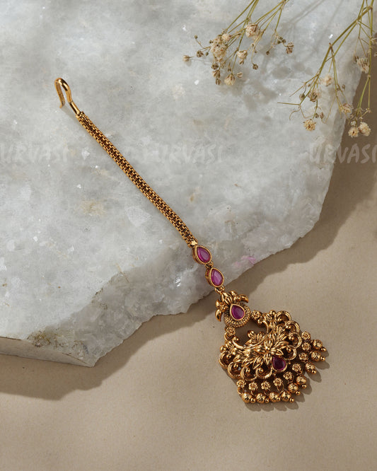 Gold - Toned Classic Floral Chutty CH 186