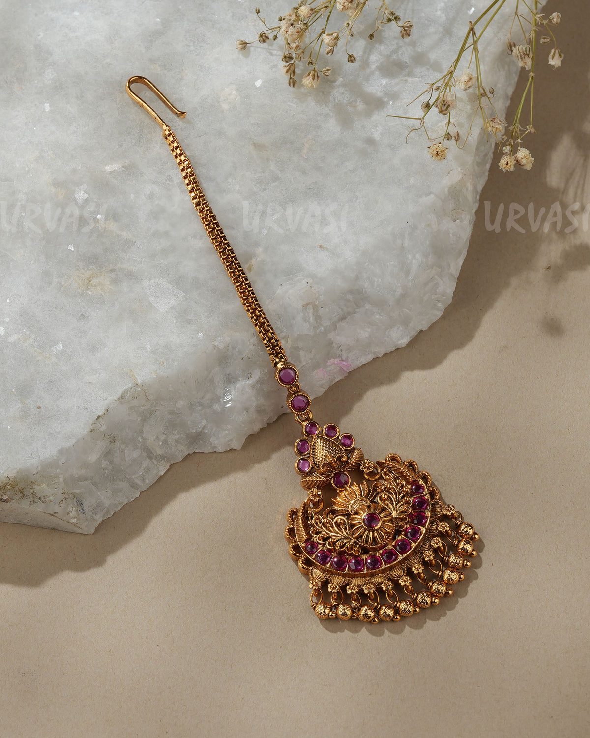 Gold-Toned Floral Chutty CH 172